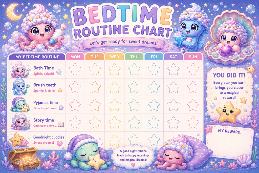 Bubble Bay Routine