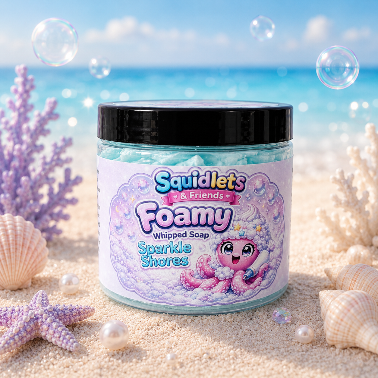 Sparkle Shore Whipped Soap