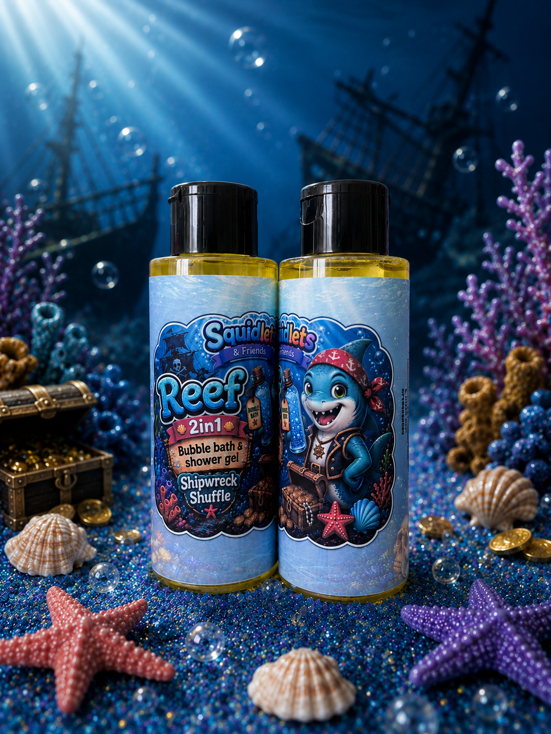 Shipwreck Shuffle 2in1 Bubble Bath & Shower Gel