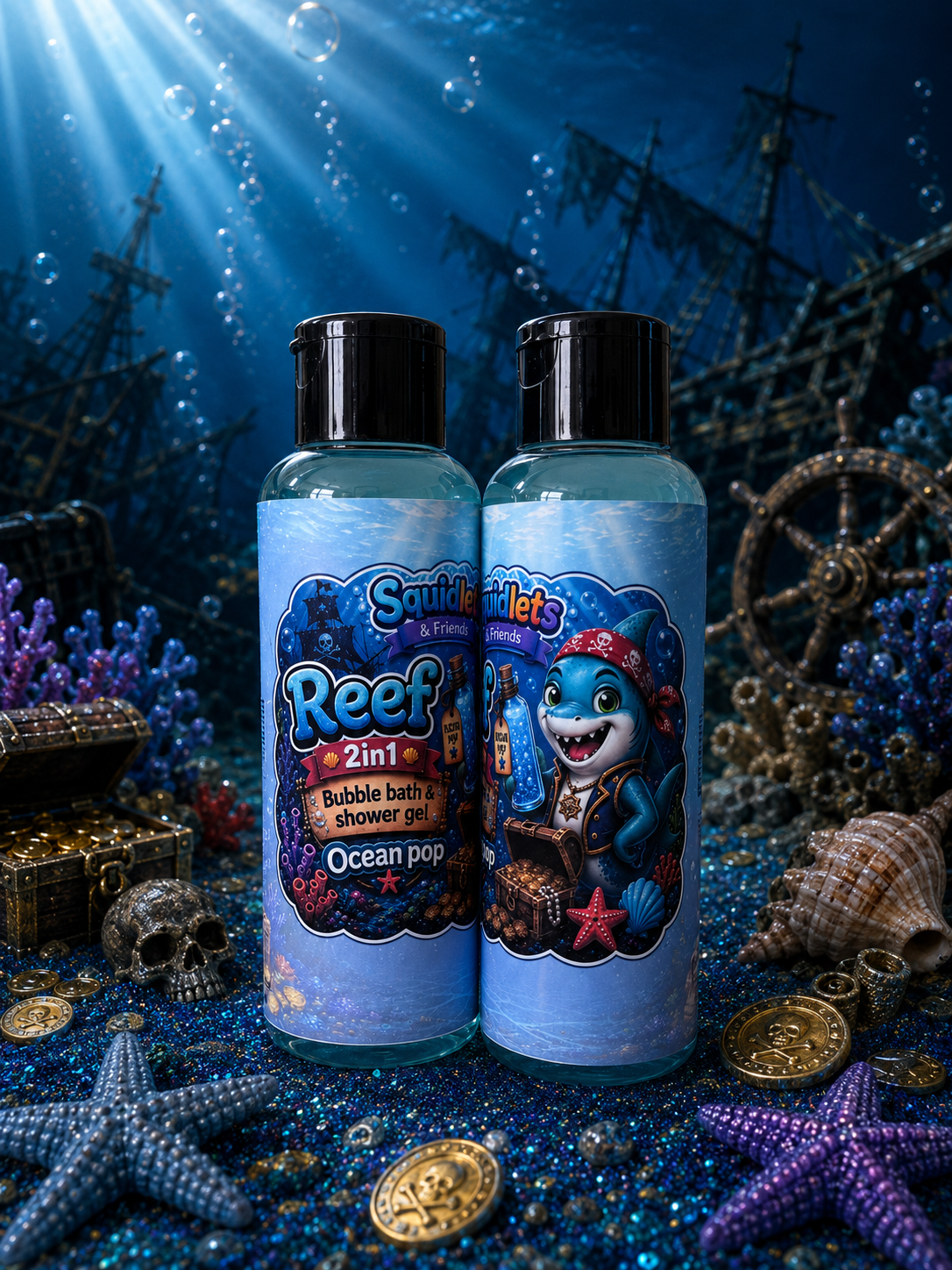 Ocean Pop 2in1 Bubble Bath & Shower Gel