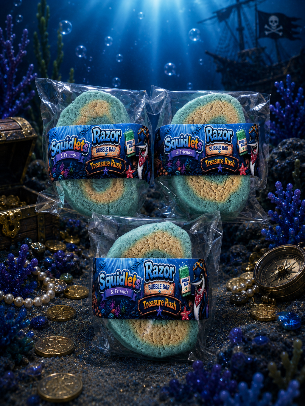 Treasure Rush Bubble Bar
