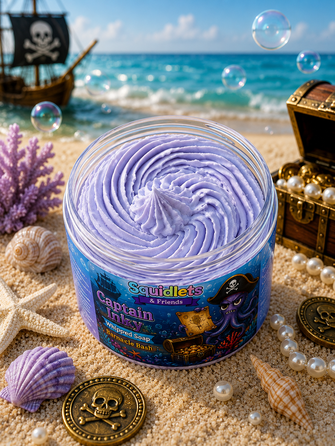 Barnacle Bash Whipped Soap