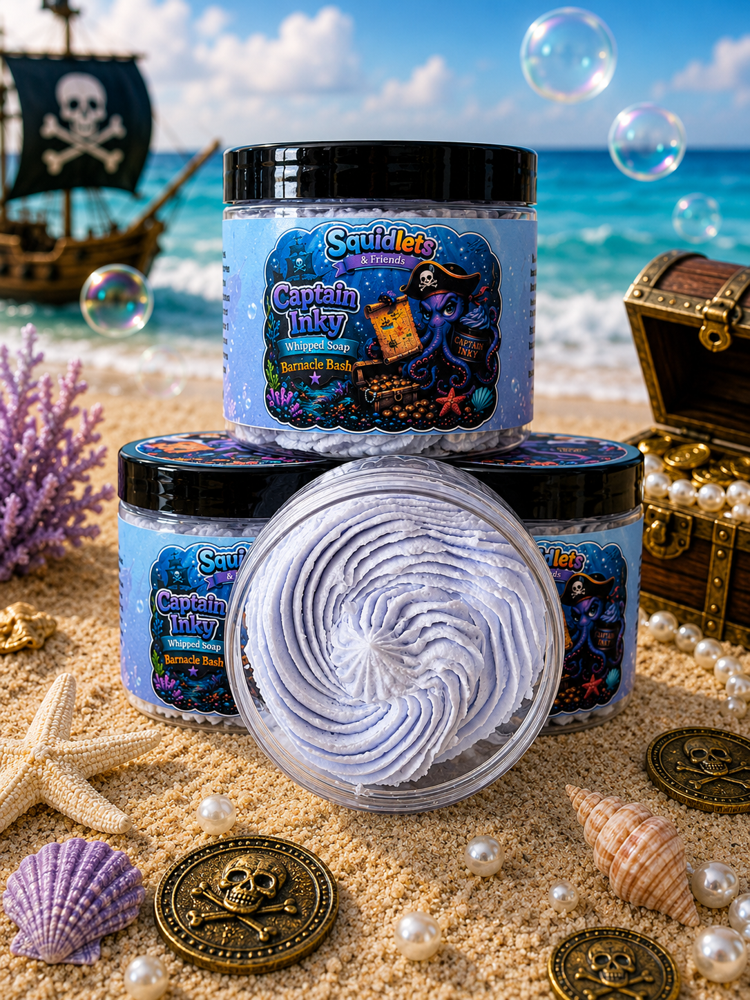 Barnacle Bash Whipped Soap