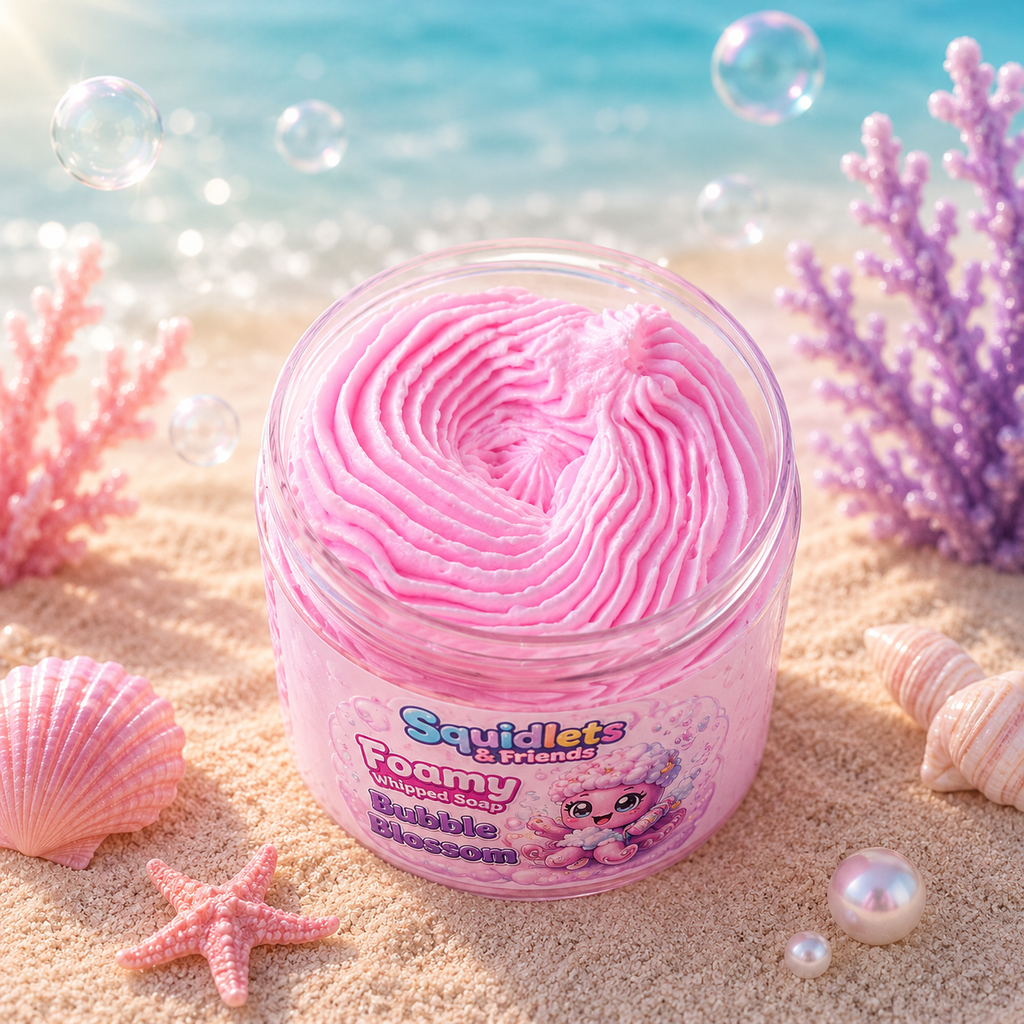Bubble Blossom Whipped Soap