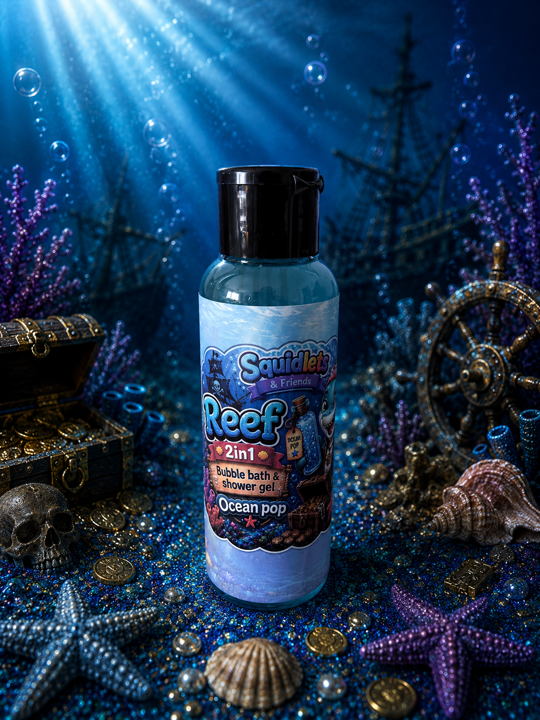 Ocean Pop 2in1 Bubble Bath & Shower Gel