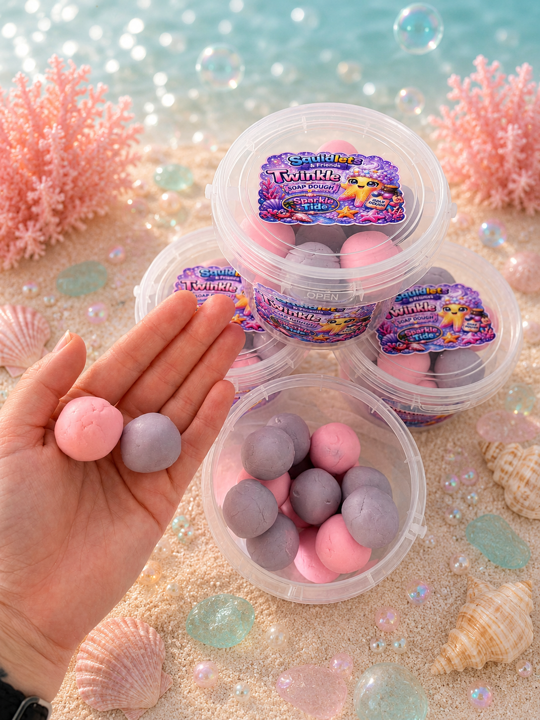 Sparkle Tide Soap Dough