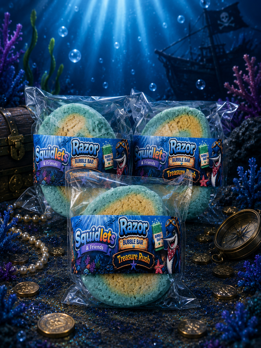 Treasure Rush Bubble Bar