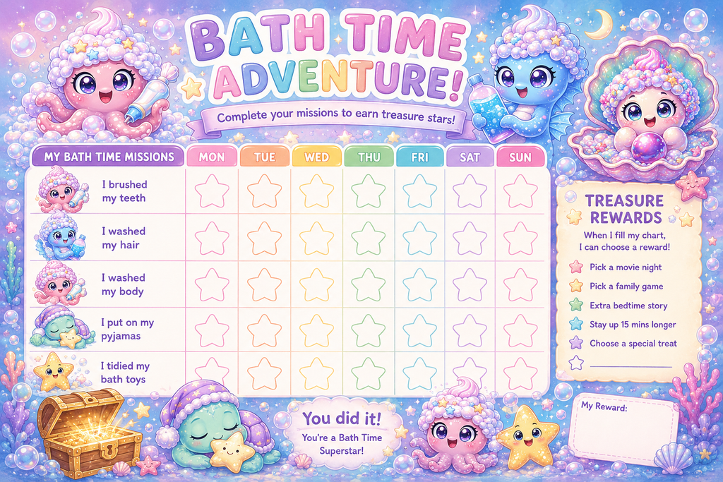 Bubble Bay Routine